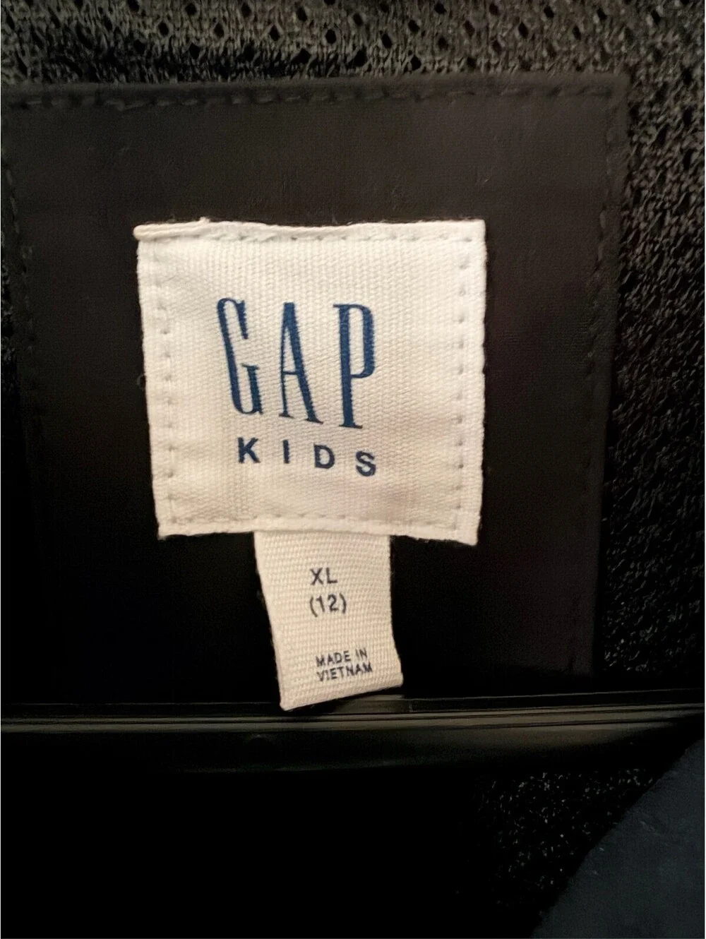 Gap Kids Anorak Jacket Youth Size Large/XL 1/2 Zip Hooded Windbreaker (0010)